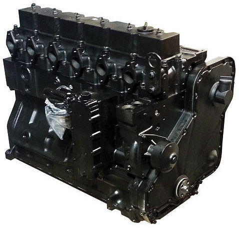 Cummins 6BT 5.9 Long Block Engine For Roadmaster Rail - Reman
