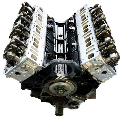 LBZ Duramax Diesel 6.6 Long Block Engine 